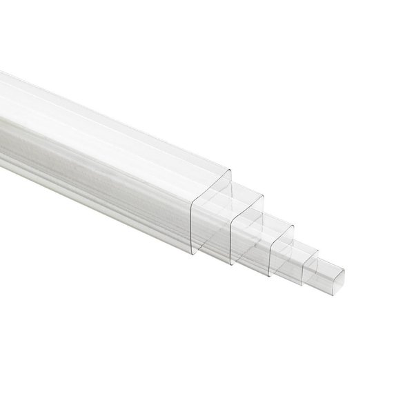 Visipak Rect./Sqr. Tube-1.087-1.087-0.022-48.000-PETG-CLEAR 762189